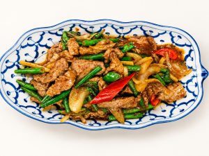 33.🌶️ Sauté de Bœuf Pimenté aux Haricots Verts 辣子豆角牛肉