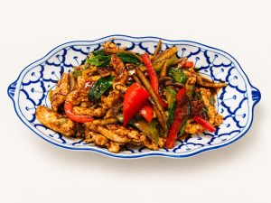 39.🌶️ Emincé de Poulet Sauté au Basilic Thaï 金不换鸡肉