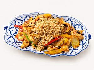 40.🌶️ Emincé de Poulet au Curry en Sauce Cacahuète 花生鸡
