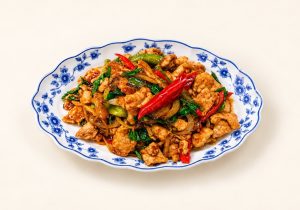 52.🌶️ Émincé de Porc Sauté aux Piments Frais 辣子猪肉