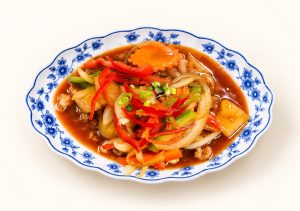 55. Émincé de Porc à la Sauce Aigre-Douce 酸甜咕咾猪