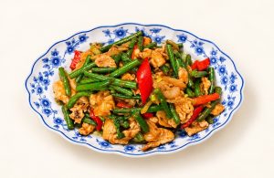 60.🌶️ Sauté de Porc Pimenté aux Haricots Verts 辣子豆角猪肉