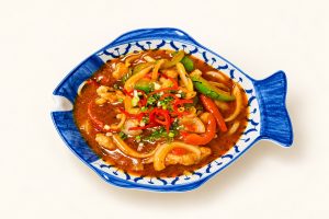 62.🌶️ Filet de Lotte nappé de Sauce Pimentée 辣子鱼