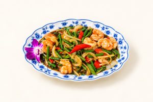 71.🌶️ Sauté de Crevettes Pimentées aux Haricots Verts 辣子豆角虾