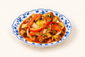 85.☘️ Tofu Sauté en sauce Aigre-Douce 咕咾豆腐