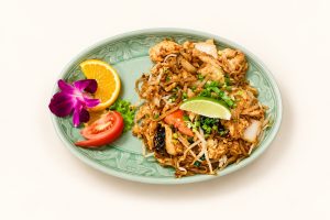 94. Nouilles Sauté aux Légumes 杂菜炒河粉 (avec poulet/porc/crevettes/bœuf)
